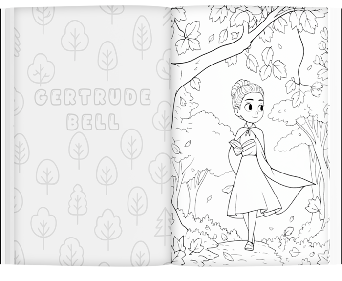 Creative coloring books with fun designs for children to express creativity